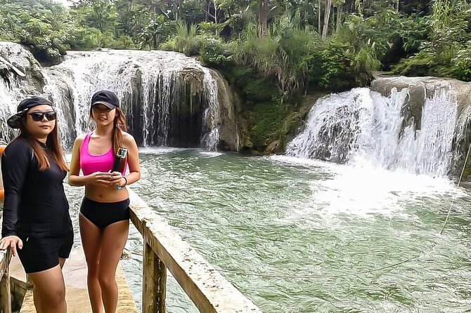 2025 Tarsier, Waterfalls & Chocolate Hills Tour - Pangas Waterfalls in Bilar, or an Alternate Drop: Swim Time With Rules