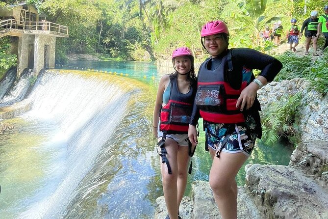 4 Hour Canyoneering Adventure at Kawasan Falls with Lunch - The hike into the canyon: getting ready for rappel and slides