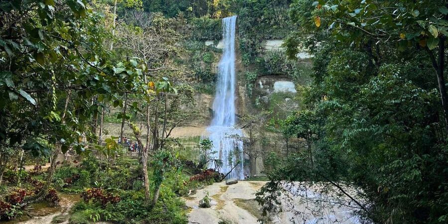 Bohol: Anda-Candijay with Alicia Panoramic Park Private Tour - Can-Umantad Falls: the short walk and the satisfying cold dip