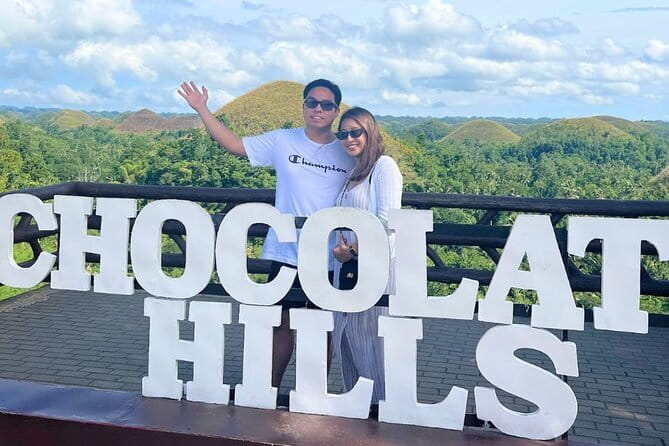 Bohol: Chocolate Hills, Tarsiers, & Loboc River Private Tour - Chocolate Hills from the deck, plus why dry season matters