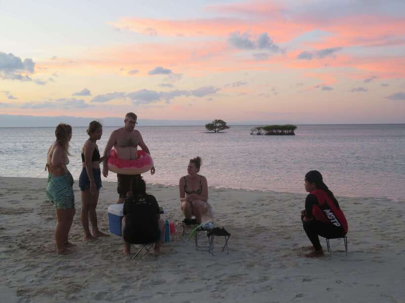 Bohol Virgin Island Sunset Tour - The snorkeling stop: calm water, marine life, and one reality check