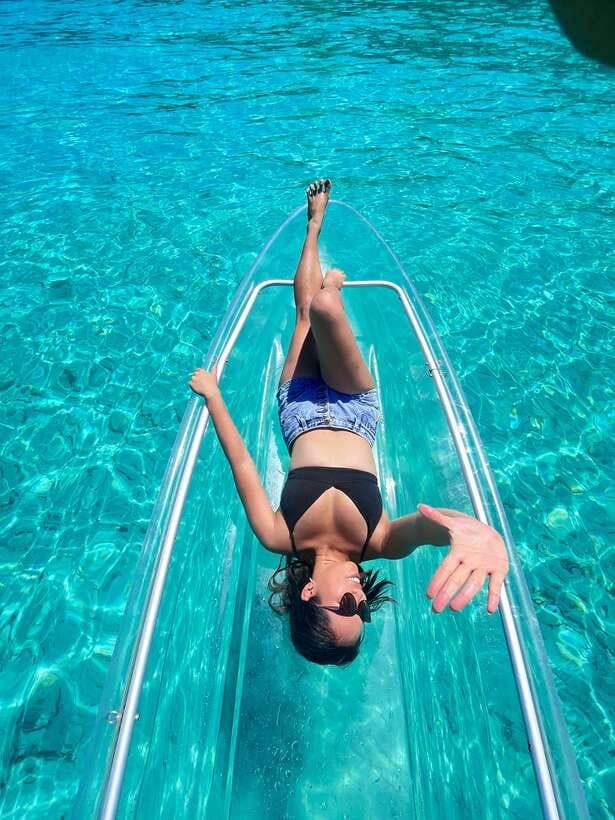 Boracay - Crystal Kayak phot-op Experience - How the 10 to 15 Minutes on the Crystal Kayak Actually Plays Out