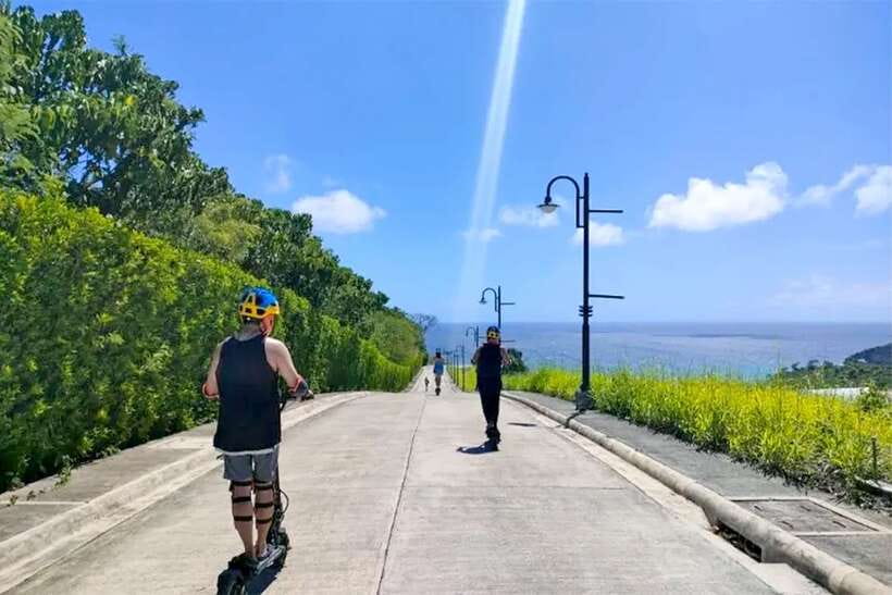 Boracay: Dualtron E-Scooter Ride - The 2-hour route: Bolabog, Mt. Luho, Puka, Ilig-Iligan, and Diniwid