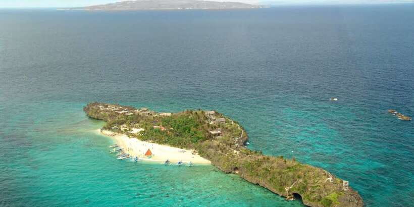 Boracay: Helicopter Tour - Photo tips for Tambisaan Reef and beach colors