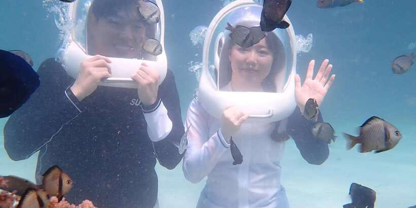 Boracay: Helmet Diving Experience with Photos and Videos - Why a pressurized helmet turns the reef into a walk you can actually do