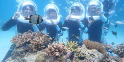 Helmet Diving Experience with Photos and Videos