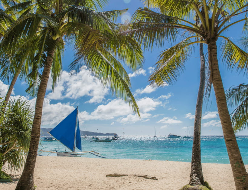 Boracay: Island Hopping with Buffet Lunch & ATV Adventure - Getting to the Stops by Water: What the Boat Day Feels Like