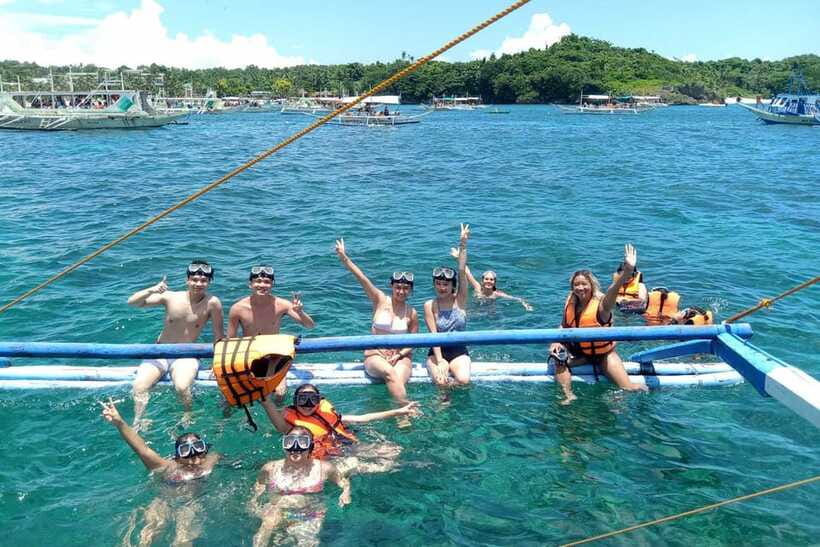 Boracay: Island Hopping with Crystal Kayak & Helmet Diving - Digital Souvenir Photos and Videos, Plus the Photo Reality