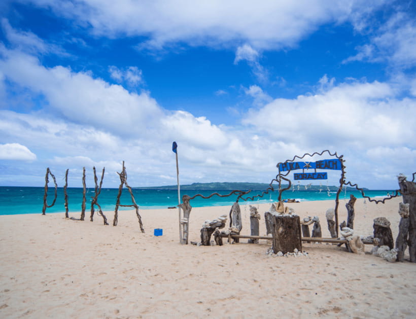 Boracay: Island Hopping with Lunch and Hot Kawa Bath - Puka Shell Beach: White Sand Time You Can Actually Enjoy
