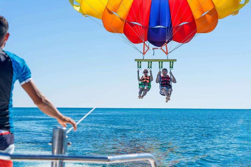 Boracay: Island Hopping with Parasailing Experience - The 4-hour plan in plain terms: boat, swims, then Parasailing