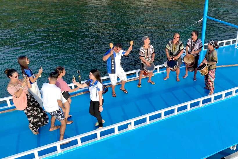 Boracay Island Rhythm Sunset Cruise - Onboard Vibe: Tribal Drummers, Reggae, and a Real Party Mood