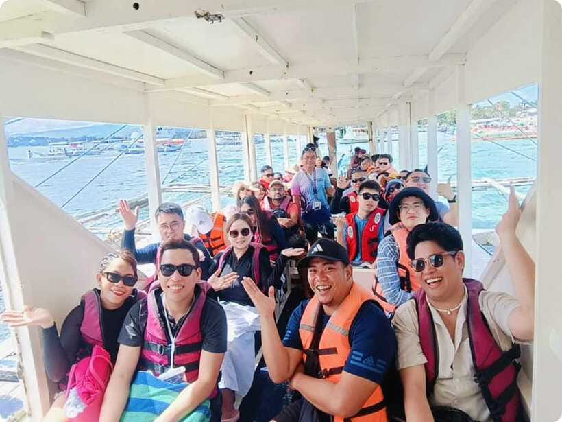 Boracay: Parasailing, Island Hopping, ATV Ride and Kawa Bath - Mainland transfer and sightseeing time before the action