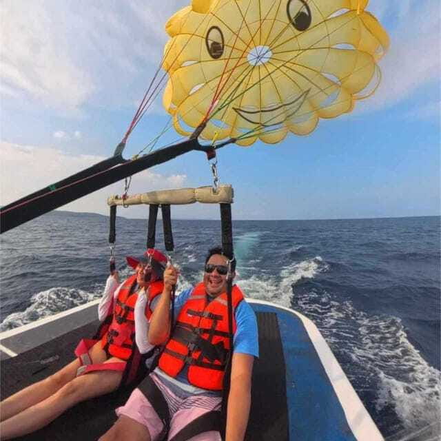 Boracay: Parasailing, Island Hopping, ATV Ride and Kawa Bath - ATV ride through off-road trails, plus wet and muddy fun