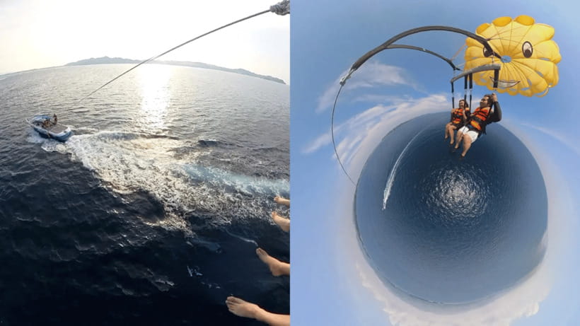 Boracay Parasailing with Insta 360 - Your 15 Minutes in the Air: What It Feels Like and What You See