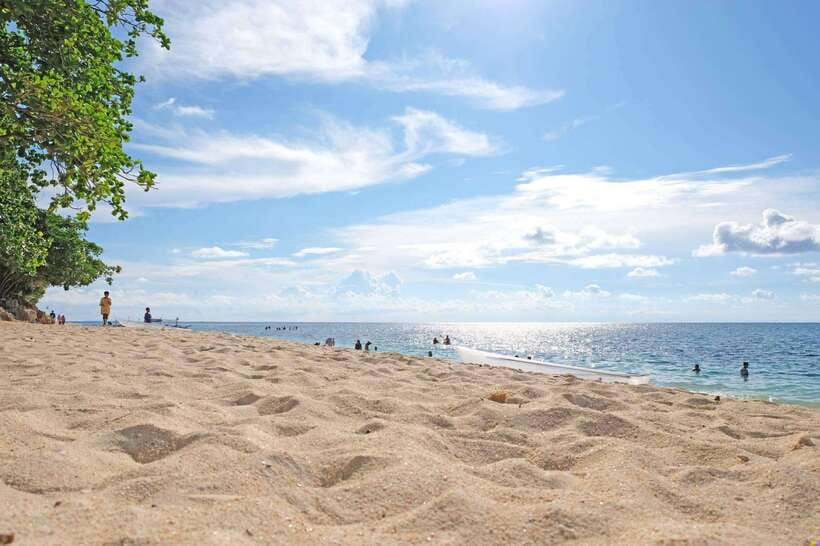 Boracay Private Land Tour - Puka Beach swim time, if conditions cooperate