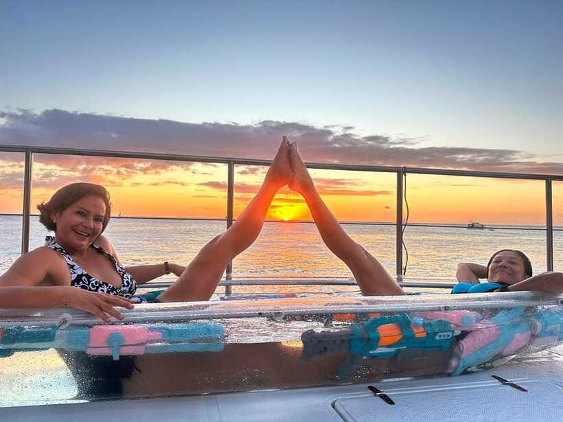 Boracay Sunset Cruise with RedWhale Party Yacht - Unlimited pika-pika, fruits, noodles, and mixed drinks that keep the party going