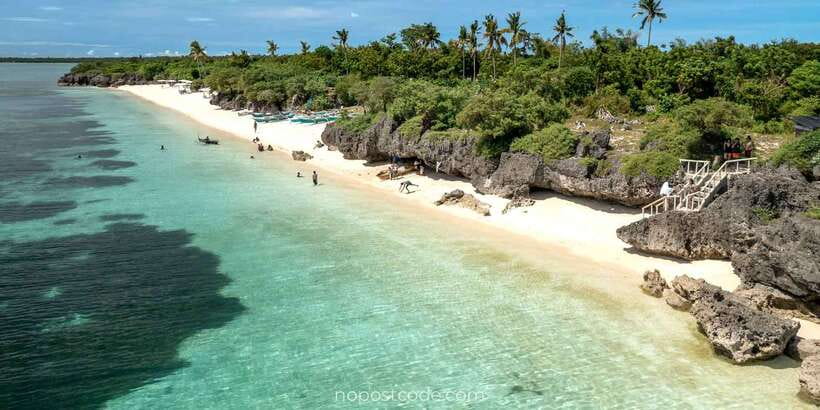 Cebu: Bantayan Island and Virgin Island Hopping Day Tour - Paradise Beach: White Sand, Rocks, and a Welcome Break