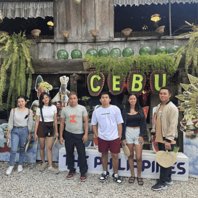CEBU: City + Mountain Tour - 10,000 Roses Cafe in Cordova: the LED-lit finish that hits at dusk