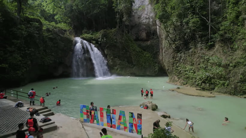 Cebu: Inambakan, Kawasan, and Mantayupan Falls Day Trip - Inambakan Falls (Ginatilan): Five tiers, cool swims, and optional cliff jumps