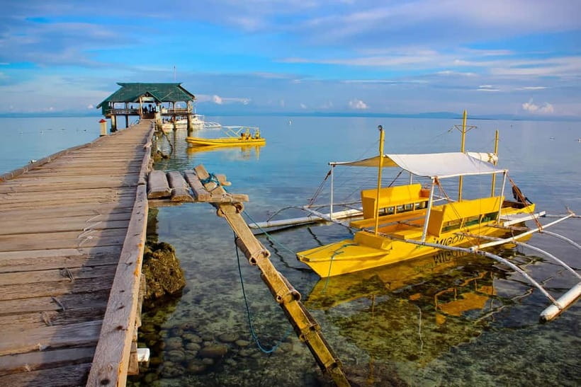Cebu: Island Hopping 3 Islands + San Vicente Fish + Lunch - How the timing and boat ride work from Mactan