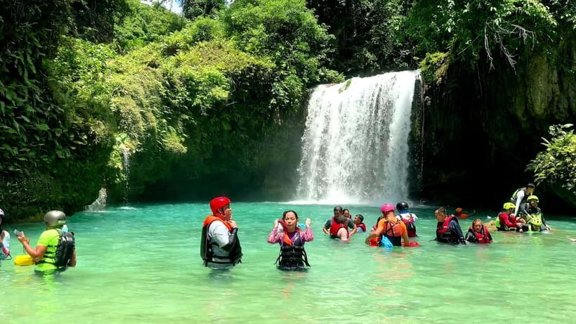 Cebu: Kawasan Falls Canyoneering & Zipline Experience - Ending at Kawasan Falls: Turquoise Pools and a Swim That Feels Like the Point