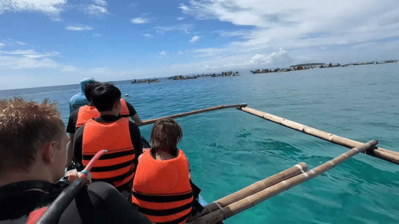 Cebu: Oslob Whale Shark and Moalboal Snorkeling Tour - Moalboal snorkeling: sardine run, sea turtles, and reef life