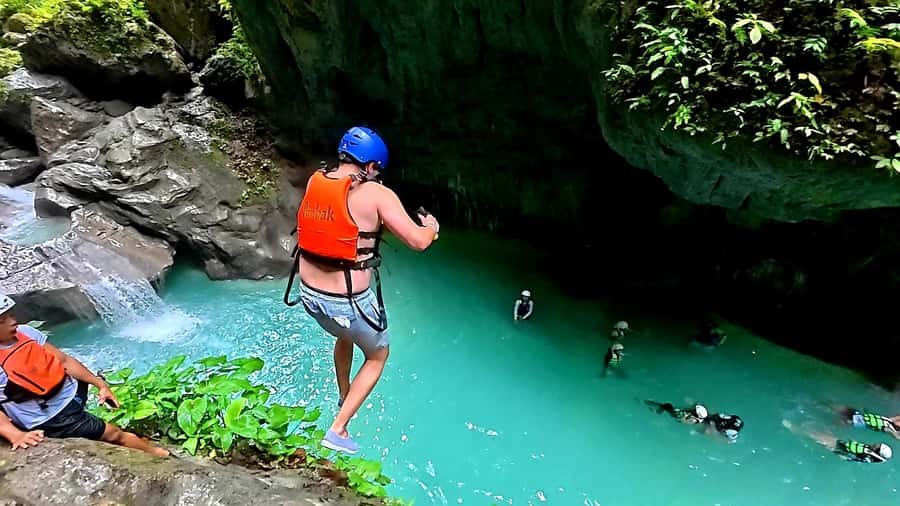 Cebu: Osmeña Peak and Kawasan Canyoneering Day Tour - The lunch at base camp: your recovery meal, not an afterthought