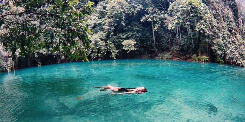 Cebu: Osmeña Peak and Kawasan Falls Canyoneering Day Trip - Kawasan Falls Canyoneering: The Part You Actually Came For