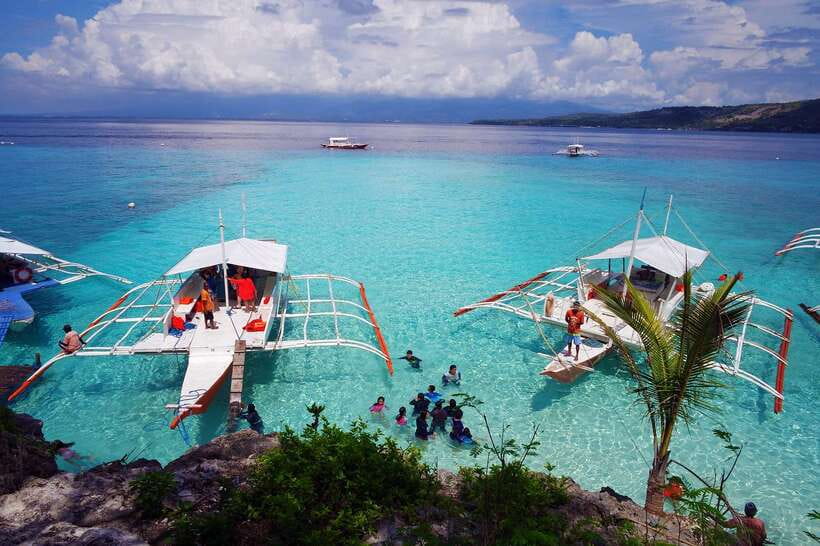 Cebu: Private Sumilon Island & Optional Whale Shark Swim - On Sumilon Island: lagoon views, clean beaches, and how to get the most out of your 4 to 5 hours