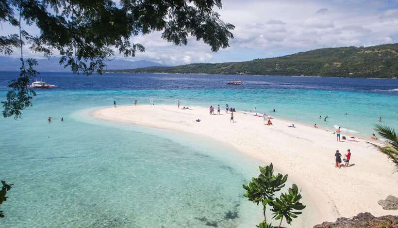 Cebu: Whaleshark Encounter, Tumalog Falls & Sumilon Sandbar - Tumalog Falls: refreshing swim time after all that sea time