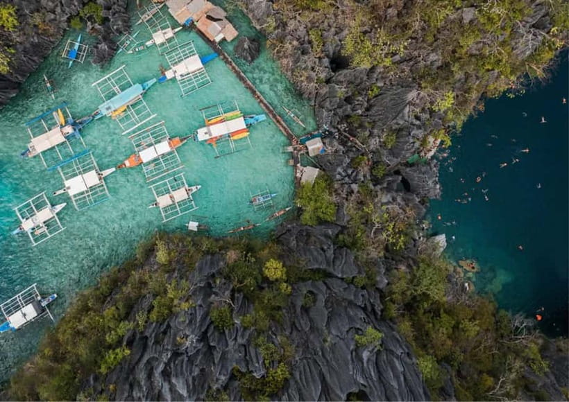 Coron: Island Tour B - Coron Tour B at a glance: a full day with real water time