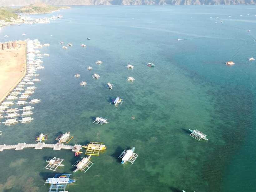 CORON: Kayangan Lake, Baracuda Lake and Twin Lagoon, etc. - Atuayan Beach lunch break: walk the cottages, then reset