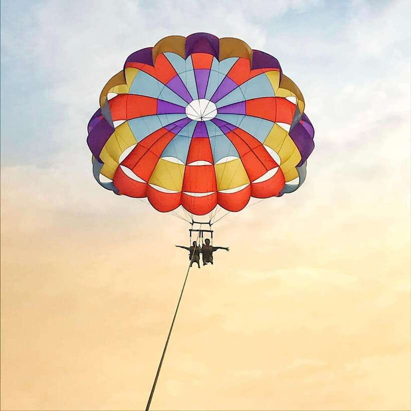 Coron: Parasailing Experience - If wind or sea conditions change, what happens?