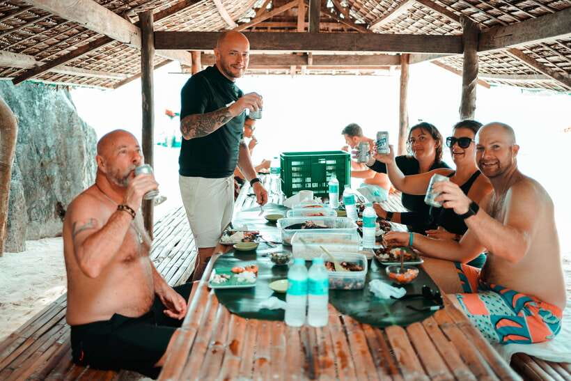 Coron: Private Island-Hopping Tour on a Yacht or Speedboat - Coral Garden and reef time: what snorkeling feels like here