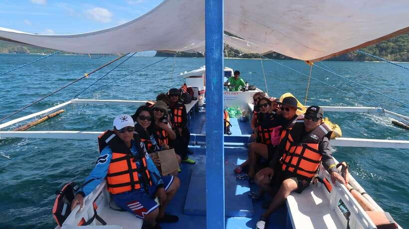 El Nido: Island Hopping TOUR A with Lunch, Transfer & EDTF - Seven Commandos Beach: white sand time you reach only by boat