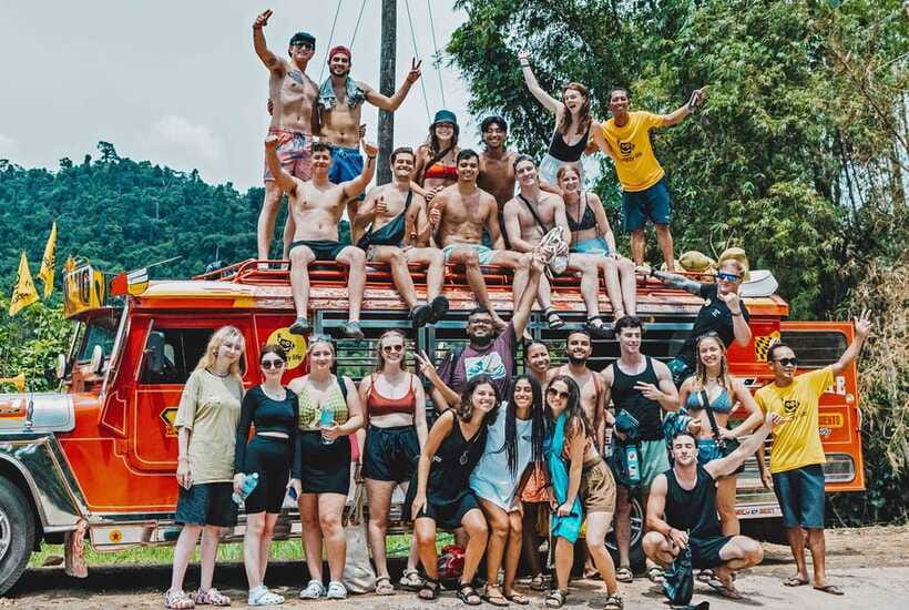El Nido: Jeepney Adventure Tour with Lunch - Nacpan Beach at sunset: the golden-hour reset