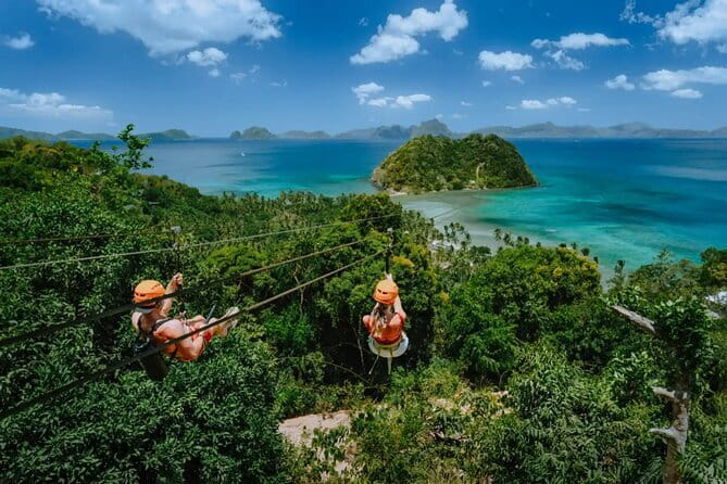 El Nido Palawan Zipline Two Way - Getting to Elnido Zipline: the meeting spot and the warm-up climb