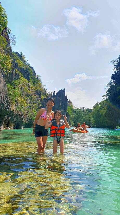 El Nido: Private/Exclusive Island Hopping Tour A BEST PRICE! - Payong-Payong Beach: Gentle Water and Easy Time in the Sun