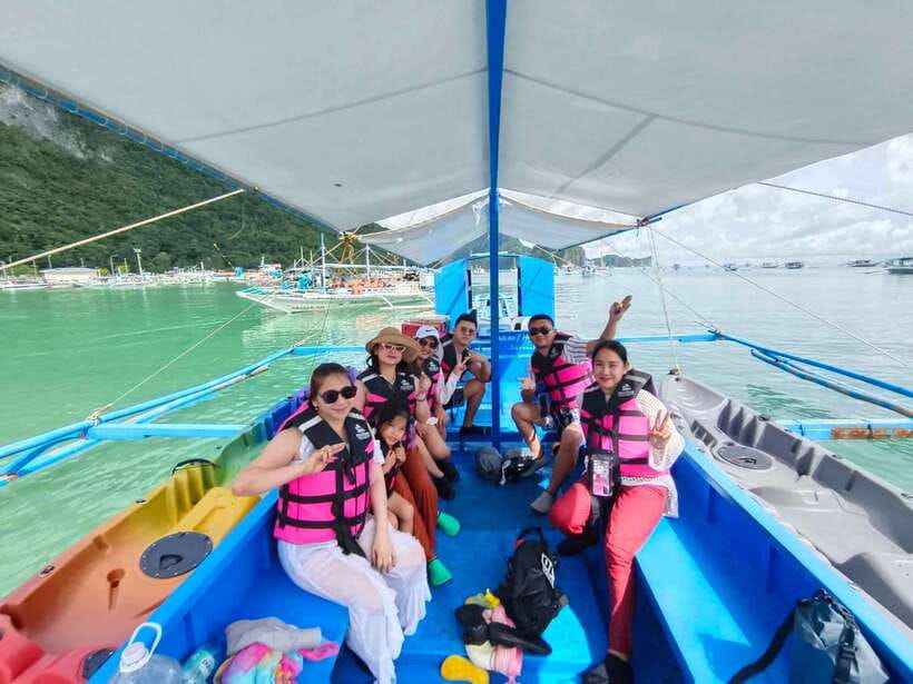 El Nido: Private/Exclusive Island Hopping Tour B BEST PRICE! - A Private Boat Through El Nido’s Most Chill Stops