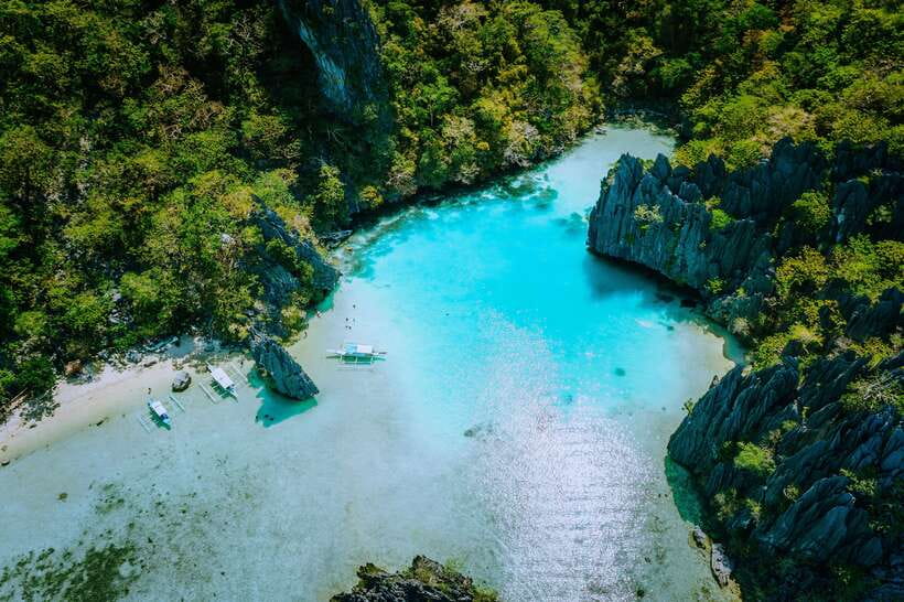 El Nido: Private/Exclusive Island Hopping Tour D BEST PRICE - Tour D in El Nido, the 7.5-hour route that makes lagoons the main event
