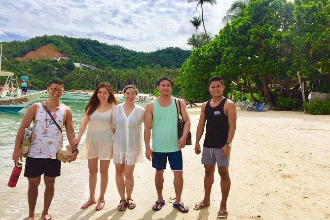 El Nido Private Tour A w/ Lunch - Stop 5, Payong-Payong Beach: white sand, clear water, and an entrance fee