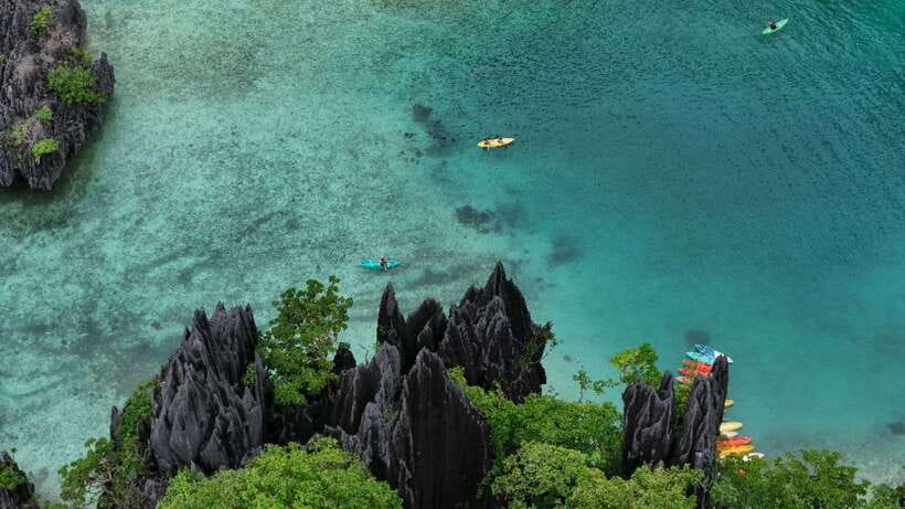 El Nido: Private Tour B with Snake Island and Caves - What to pack for a 7-hour cave and beach day