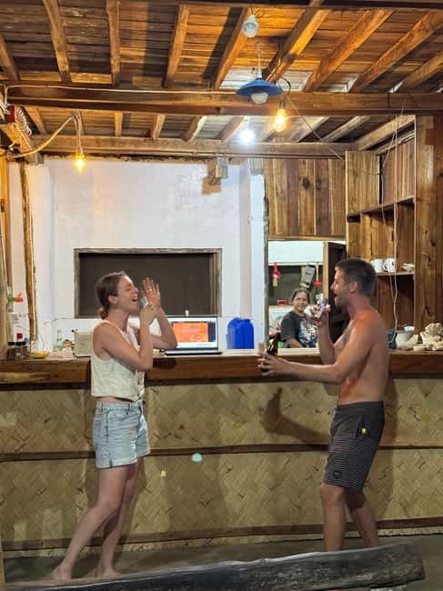 El Nido, Sibaltan: Family Dinner, Bonfire and Karaoke - Bonfire, cultural dance, and the chance to learn a few steps