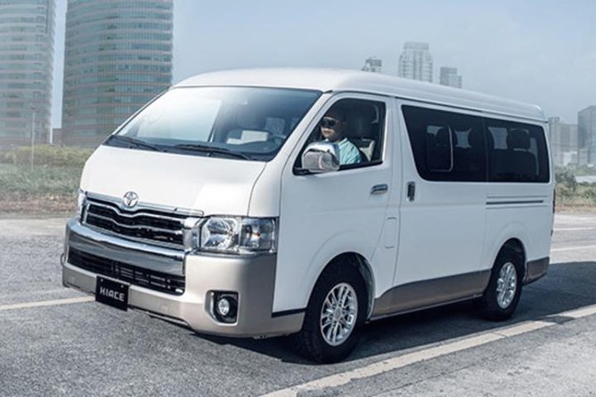 El Nido to Sabang Private Transfer - The Van Lineup: Toyota Grandia GL, Commuter, NV350, NV350 Premium