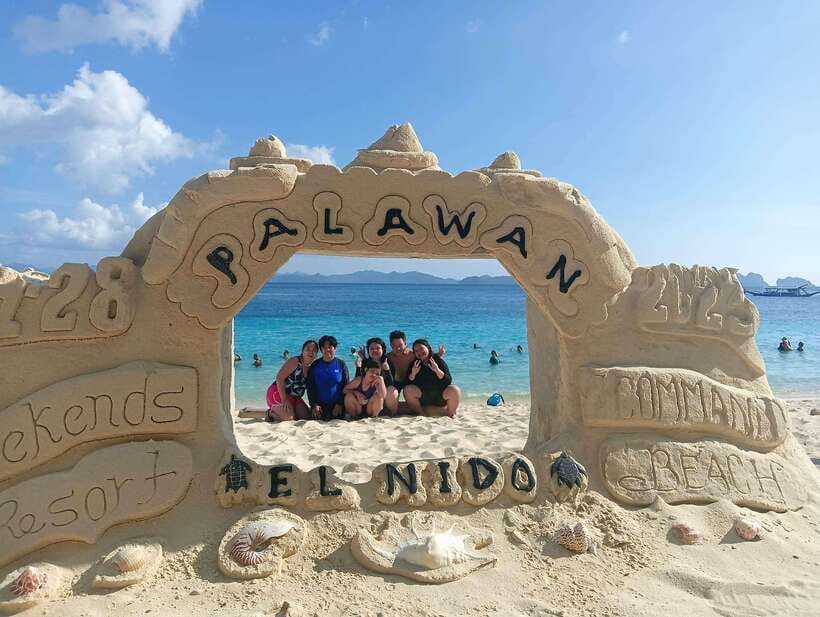 El Nido Tour A - Seven Commando Beach: the sand break you need