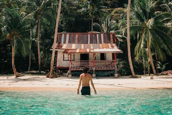 El Nido Tour B - Caves and Islands Tour (Private / Shared) - Pinagbuyutan Island: long beach walking plus snorkeling time