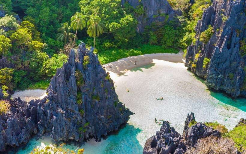 El Nido Tour C (shared tour) - Matinloc Shrine: the Shine of Our Lady stop with guide Dona’s storytelling