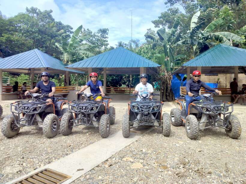 From Boracay: Mainland Off-Road ATV and Zipline Experience - ATV on muddy trails: what you really get from 30 to 45 minutes