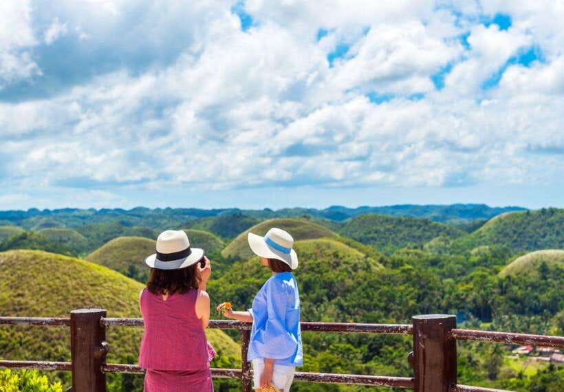 From Cebu City: Bohol Island Highlights in One Day - Man-Made Forest stop: quick photos, big scale