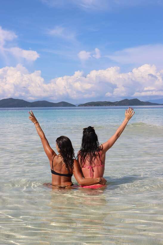 From El Nido: to Coron 3-Day 2-Night Island-Hopping Tour - Day 2: village culture, more snorkeling, and a nipa hut night